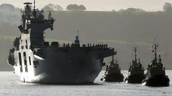 Tàu chiến của Hải quân Hoàng gia Anh đang có mặt ở Địa Trung Hải